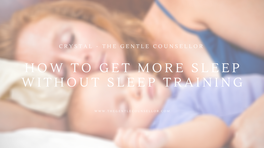 Sleep without sleep training