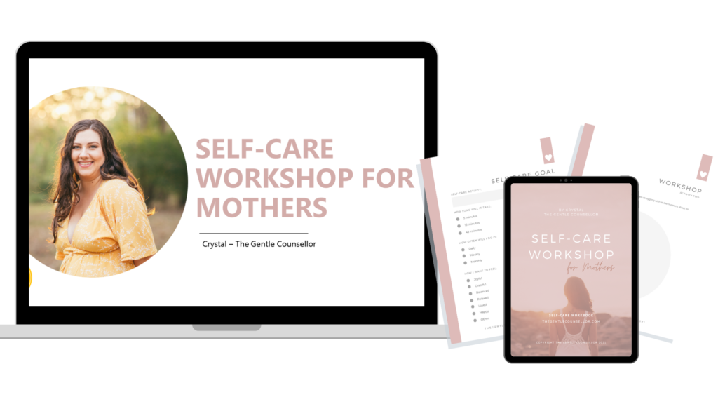 Self-care for mum workshop The Gentle Counsellor